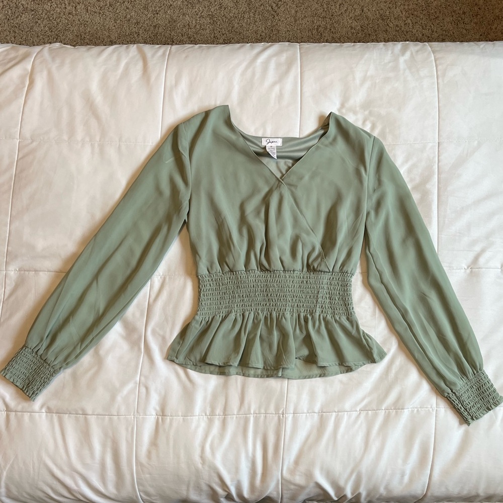 Wrap Front Dress Shirt